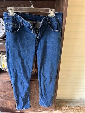 Slim Fit Men's Jeans in Deep Blue